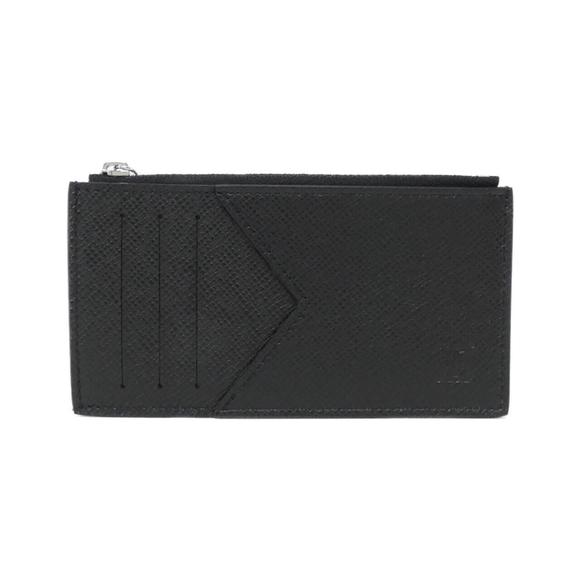 Louis Vuitton Accessories - LOUIS VUITTON Taiga Coin Card Holder M62914 Black